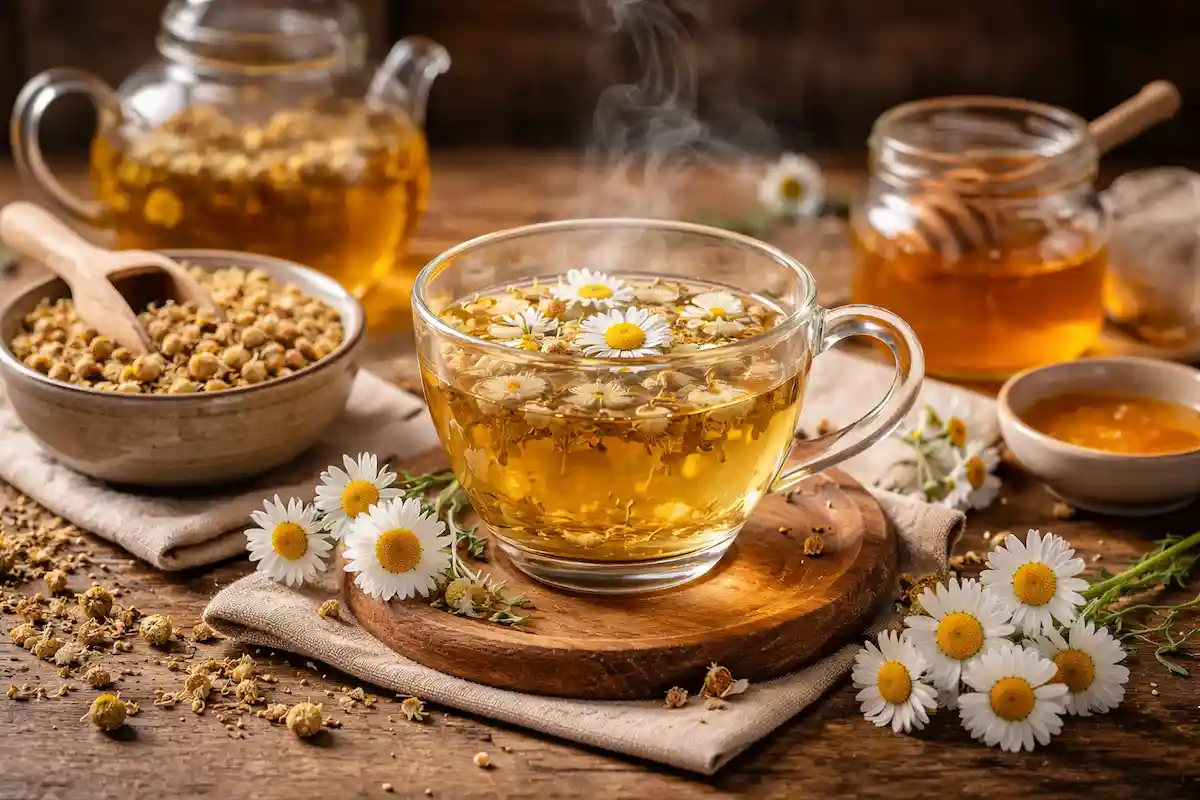 Čaj od kamilice za upalu sluznice