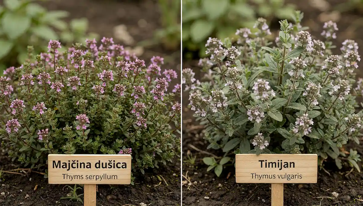 Majčina dušica i Timijan