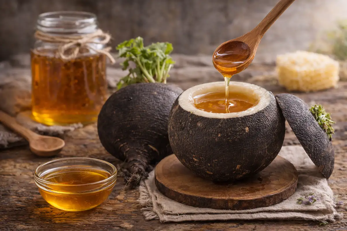 Sirup od crne rotkve i meda