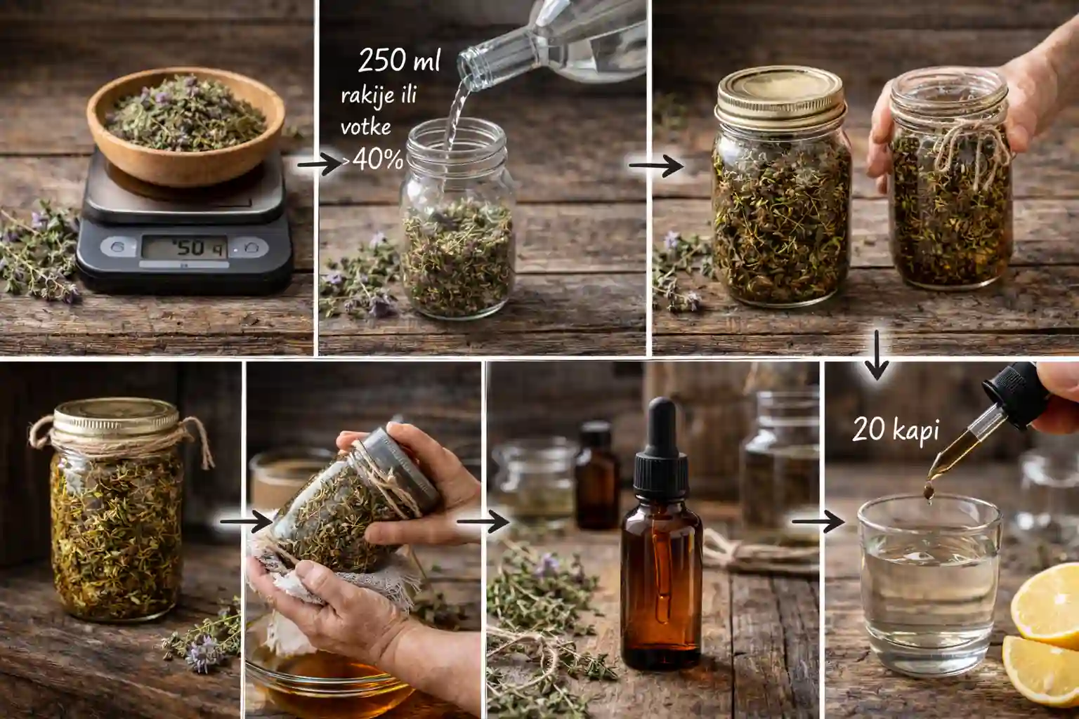 Tinktura od majčine dušice