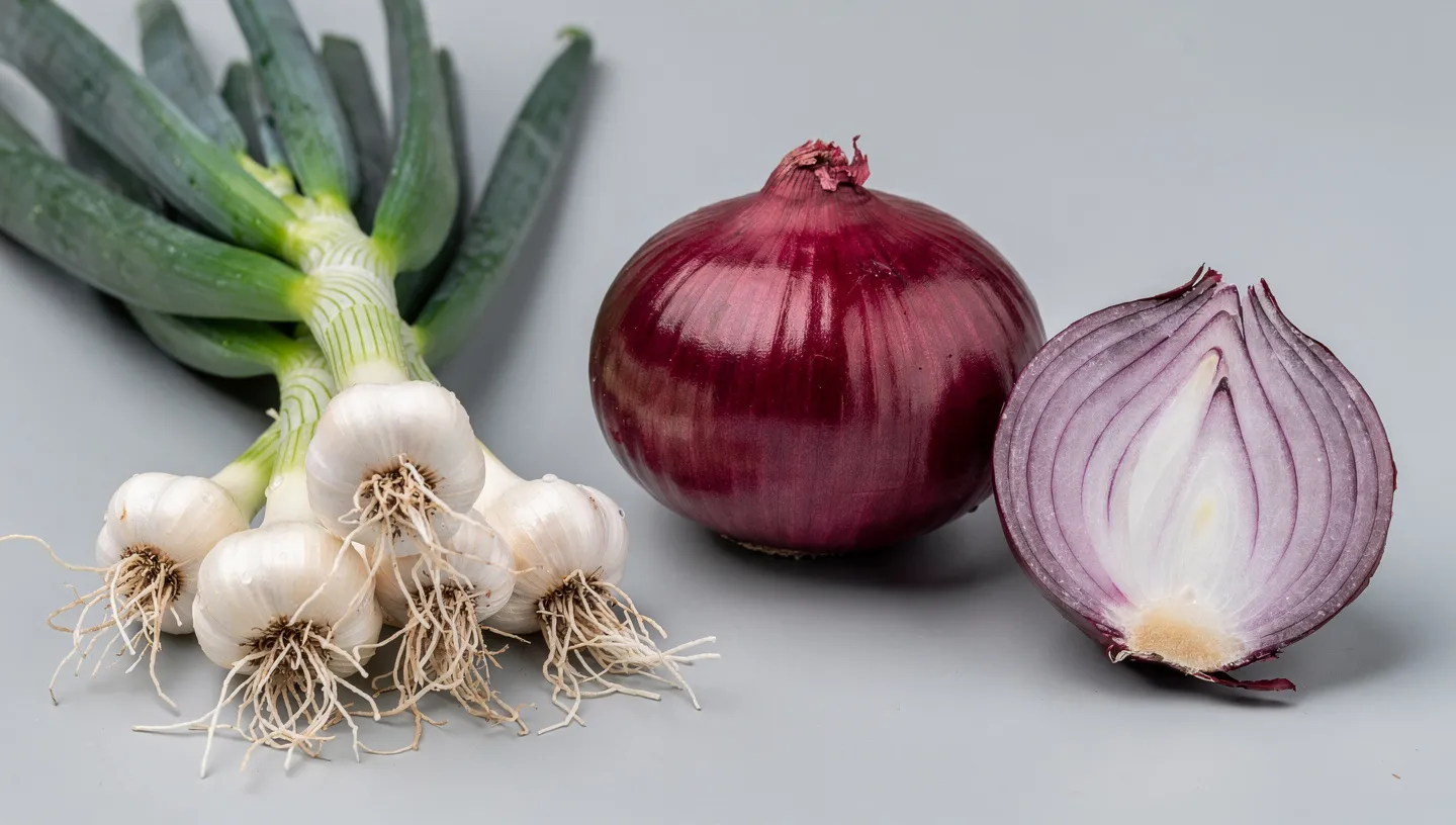 Mladi bijeli luk i crveni luk