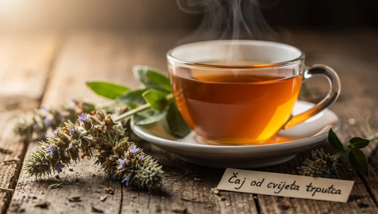 čaja od cvijeta trputca