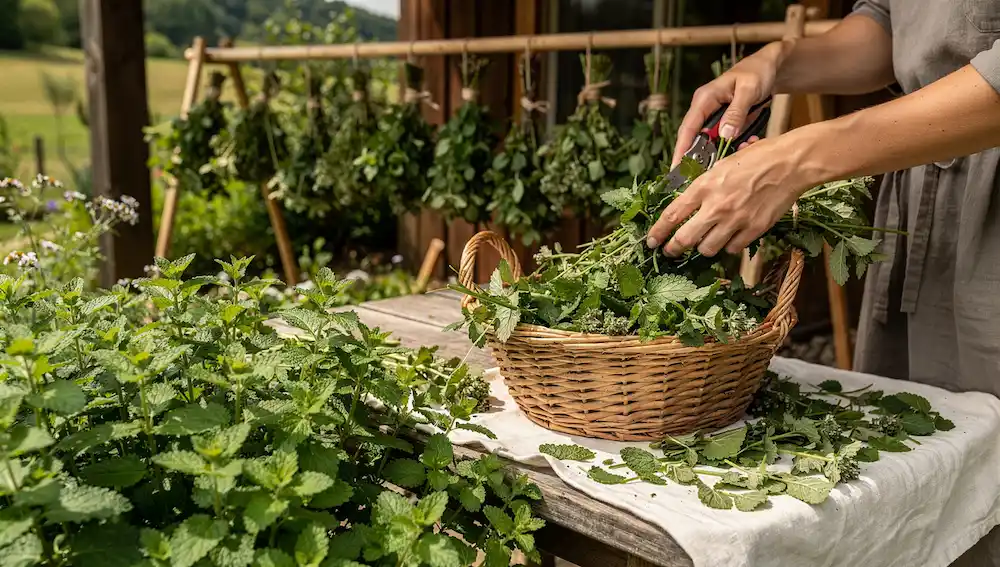 Berba i sušenje matičnjaka
