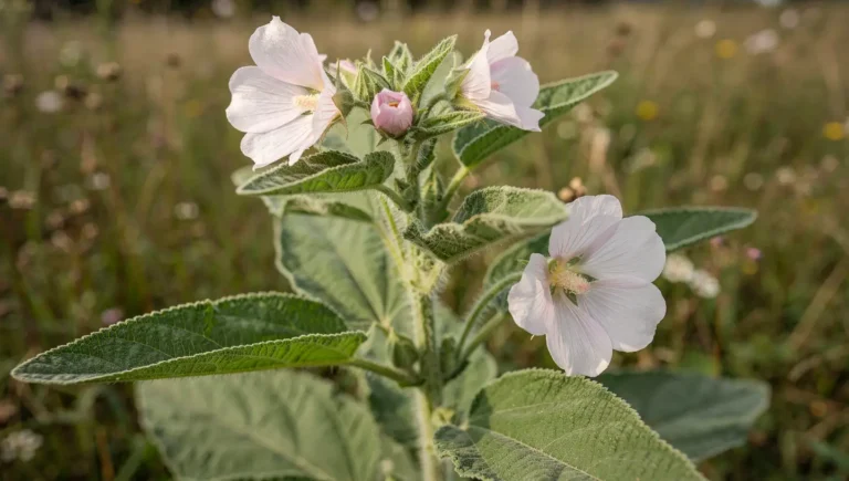 Bijeli sljez (lat. Althaea officinalis)