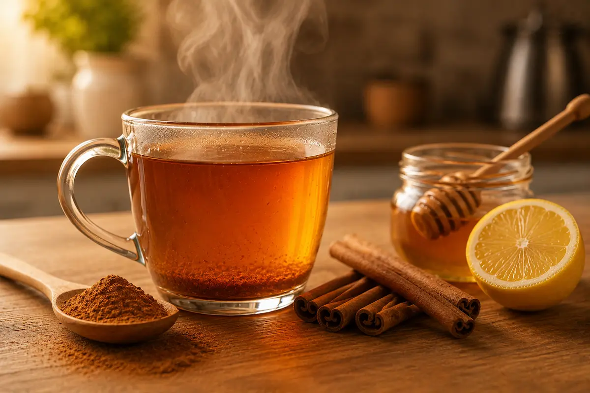 Čaj od cimeta s mljevenim cimetom recept (2)
