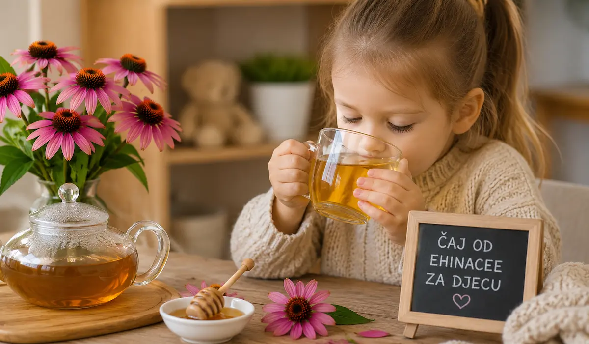 Čaj od ehinacee za djecu 