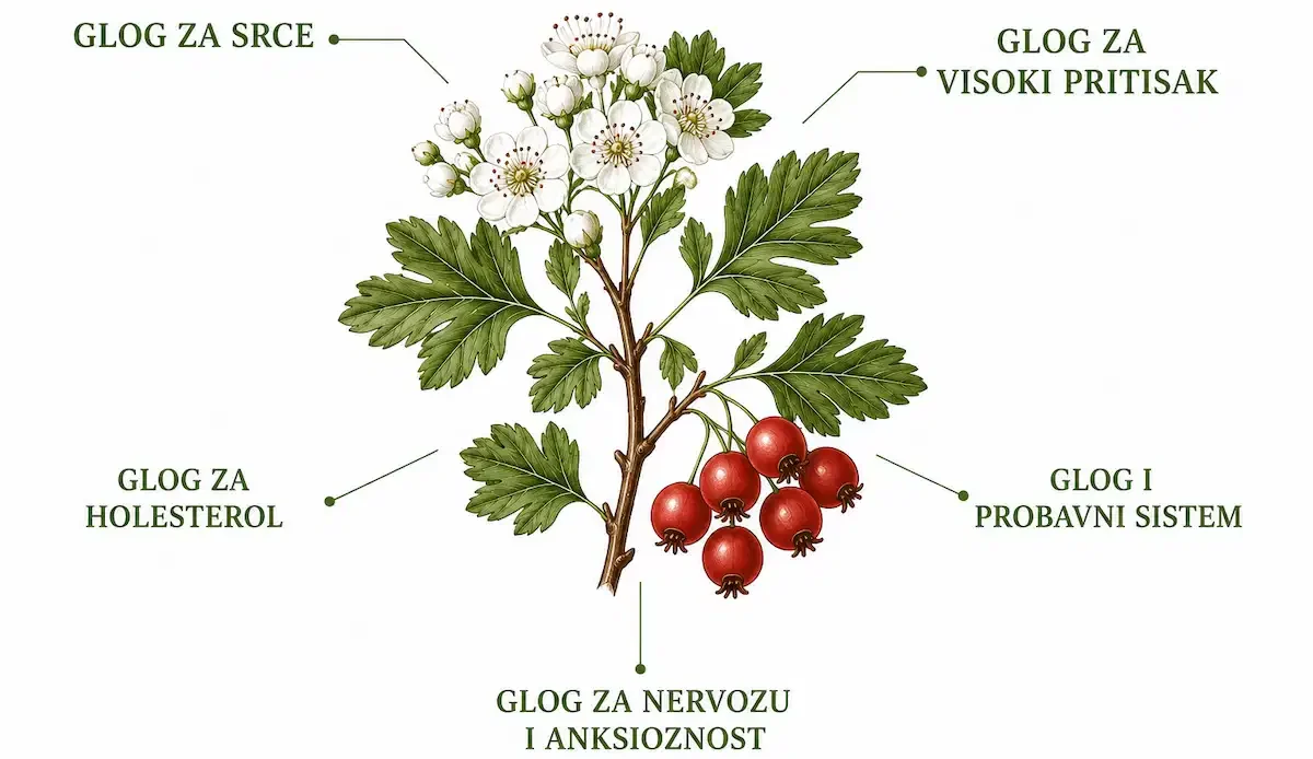 Ljekovita svojstva gloga