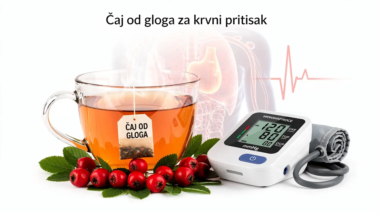 Čaj od gloga za krvni pritisak