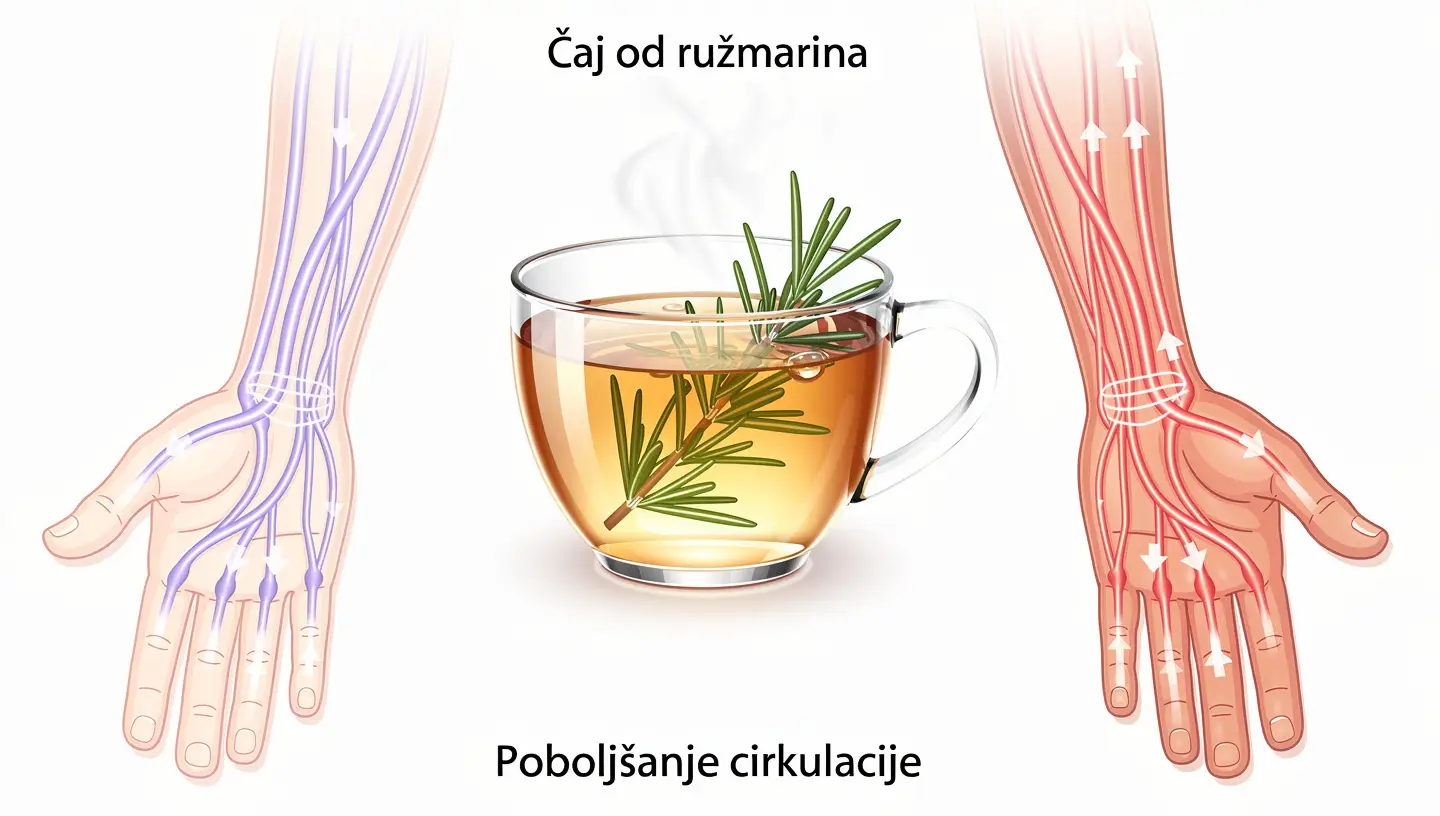 Čaj od ružmarina za cirkulaciju